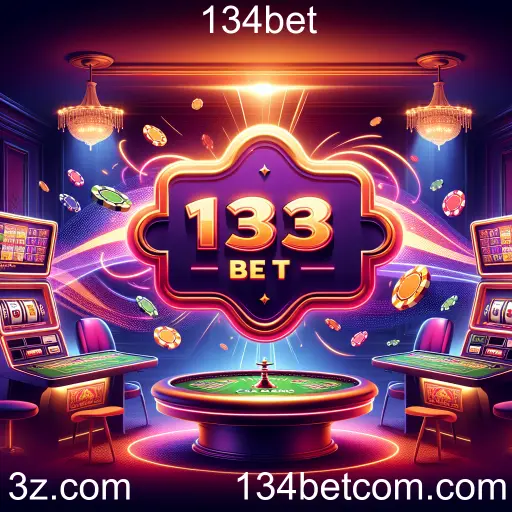 Imagem promocional da 134bet mostrando a plataforma e suas vantagens